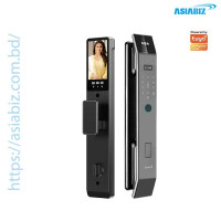 SmartX Tuya SX-Z3D-V2 3D Face Recognition & Palm Vein Smart Door Lock with Camera & Display